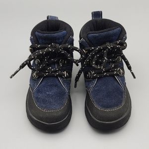 Gymboree Gymsport Blue Suede Boots 7